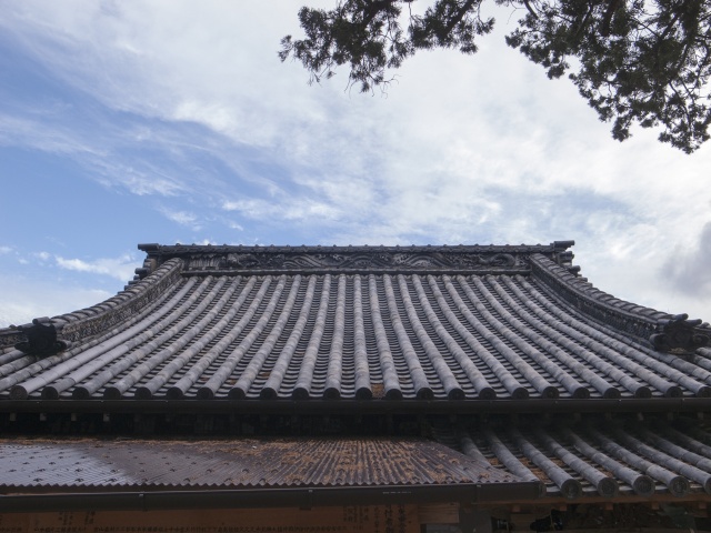 庚申堂の屋根