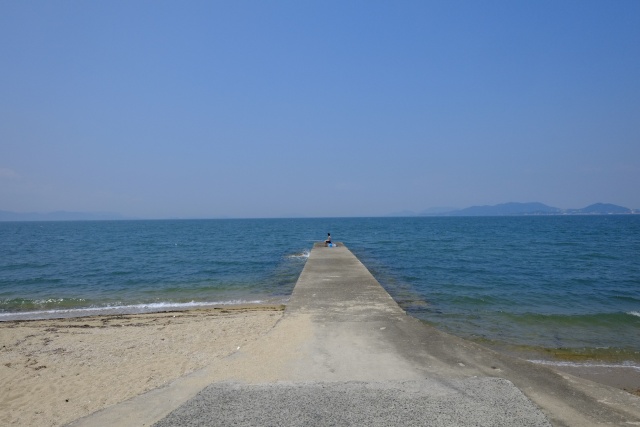 三都半島の海